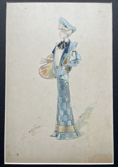 MINON. Alexandre Jean-Louis Jazet (1814–1897)...
