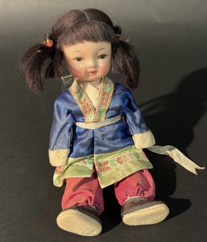 Chinese doll, circa 1940.