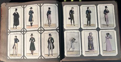 Important album de cartes postales sur la...