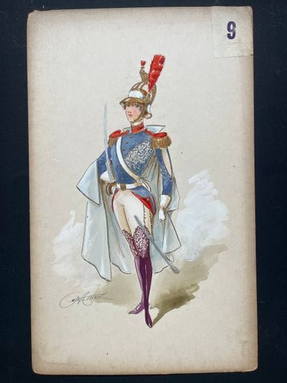 MINON. Alexandre Jean-Louis Jazet (1814–1897)...