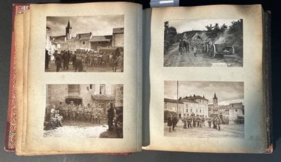PHOTOGRAPHIE. Camp de Valbonne. Important...