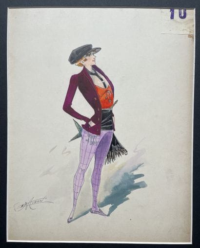 MINON. Alexandre Jean-Louis Jazet (1814–1897)...