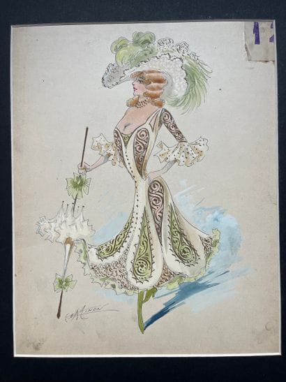 MINON. Alexandre Jean-Louis Jazet (1814–1897)...
