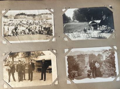 Album de photographies et cartes postales...