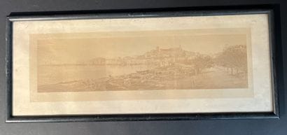 Photograph. Large historical panoramic photograph...