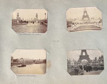 PHOTOGRAPHIE. Exposition de 1900. PARIS....