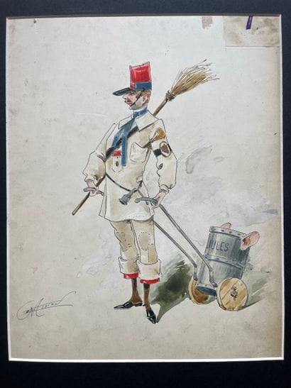 MINON. Alexandre Jean-Louis Jazet (1814–1897)...