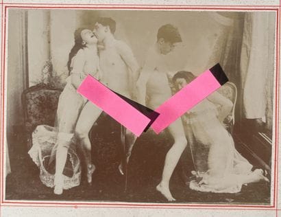 CURIOSA. Album «L' Amour à travers la serrure»...