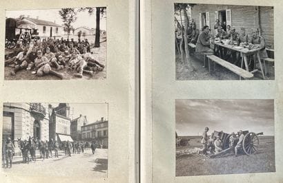 PHOTOGRAPHIE. Camp de Valbonne. Important...