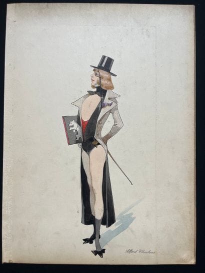 CHOUBRAC, Alfred (1853–1902). French painter,...