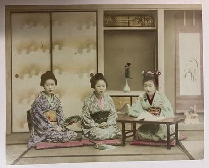 JAPON. Collection de fascicules originaux...