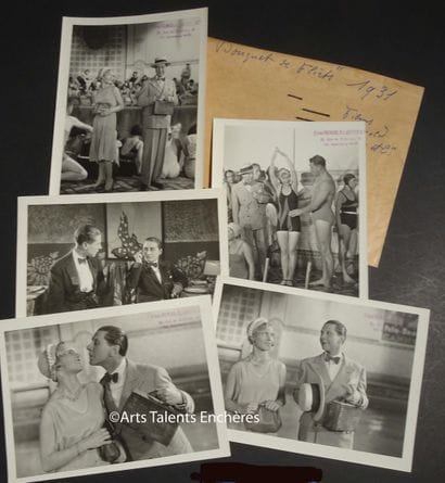 Bouquet of Flirts (1931). Set of 5 photographs,...