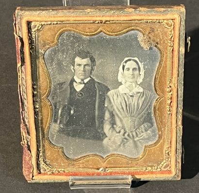 Daguerréotype vers 1840-1845. 