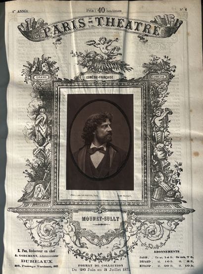 PHOTOGRAPHIE - PARIS-THEATRE. Paris-Théâtre...