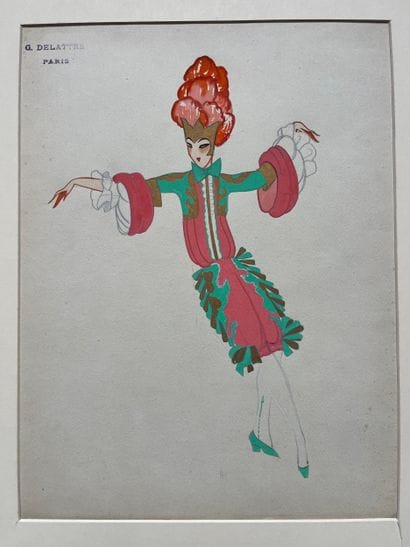 ERTÉ. Attributed to. “The Dancer.” Erté,...