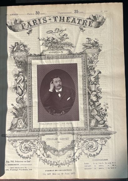 PHOTOGRAPHIE - PARIS-THEATRE. Paris-Théâtre...
