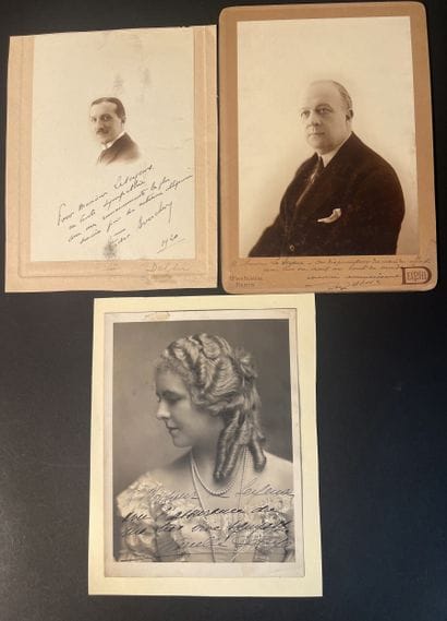 Photographies. Ensemble de 9 photographies...