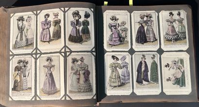 Important album de cartes postales sur la...
