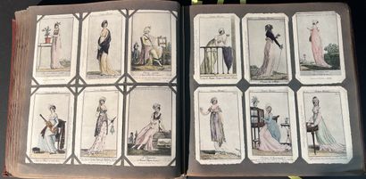 Important album de cartes postales sur la...