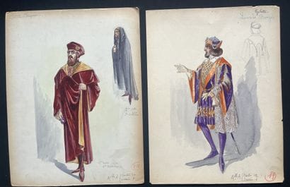 CHARLES BÉTOUT (1869–1945). Dessinateur et...