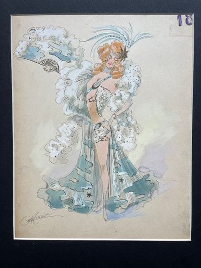MINON. Alexandre Jean-Louis Jazet (1814–1897)...