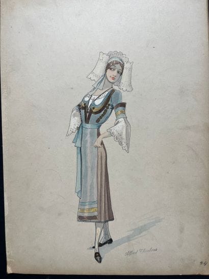CHOUBRAC, Alfred (1853–1902). French painter,...