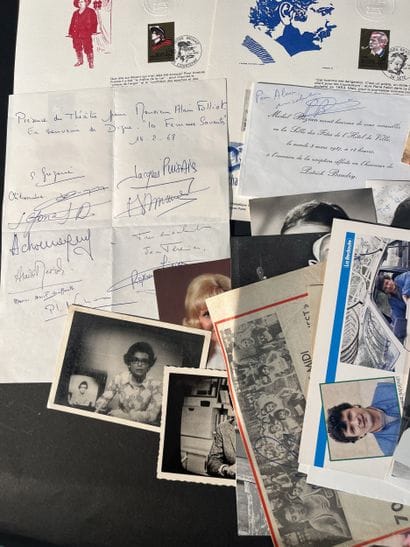 Collection d'autographes et photos dédicacées...