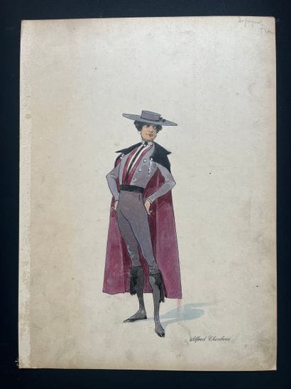 CHOUBRAC, Alfred (1853–1902). French painter,...