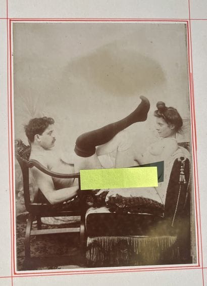 CURIOSA. Album «L' Amour à travers la serrure»...