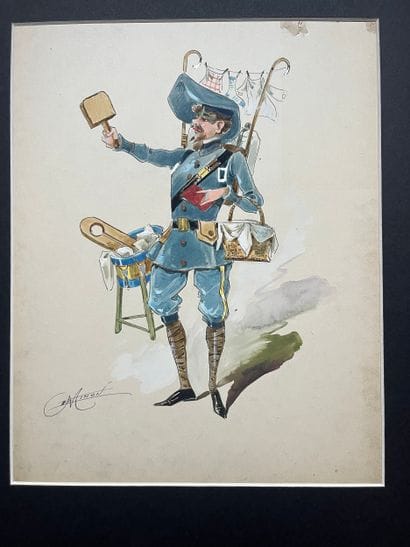 MINON. Alexandre Jean-Louis Jazet (1814–1897)...
