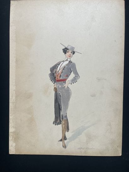 CHOUBRAC, Alfred (1853–1902). French painter,...