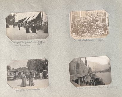 PHOTOGRAPHIE. Exposition de 1900. PARIS....