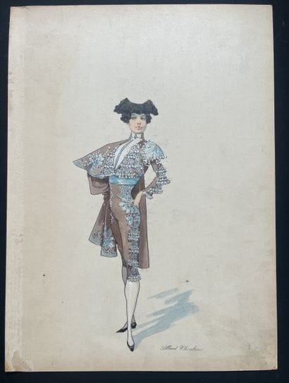 CHOUBRAC, Alfred (1853–1902). French painter,...