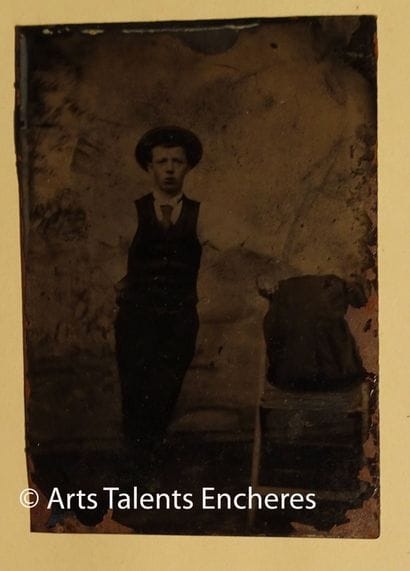 FERROTYPES. American and European photographers,...