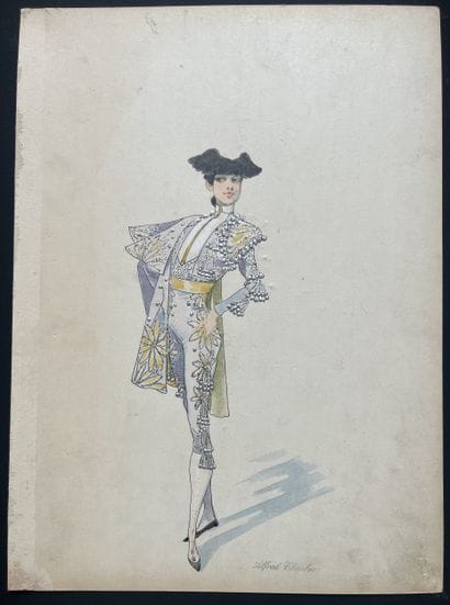 CHOUBRAC, Alfred (1853–1902). French painter,...