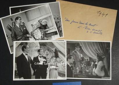 A Woman in the Night (1943). Set of 11 photographs,...