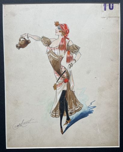 MINON. Alexandre Jean-Louis Jazet (1814–1897)...