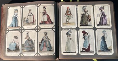 Important album de cartes postales sur la...