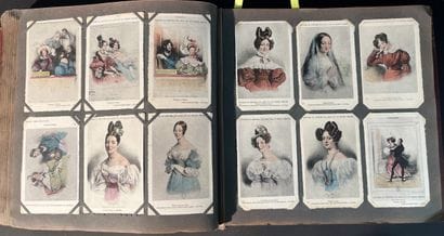 Important album de cartes postales sur la...