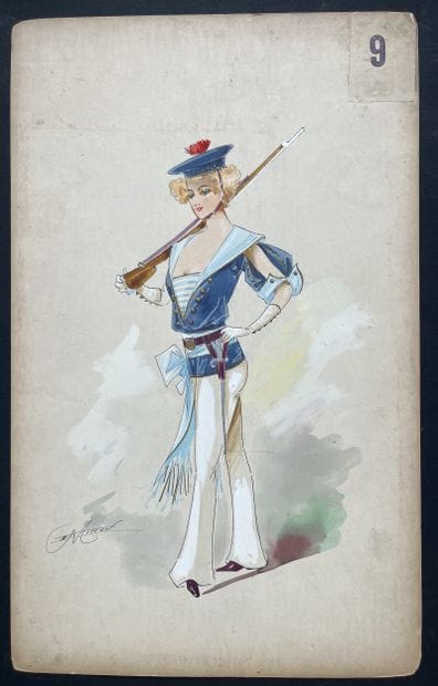 MINON. Alexandre Jean-Louis Jazet (1814–1897)...