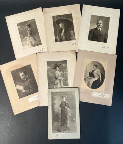 Photographs. NADAR. A famous Parisian studio...