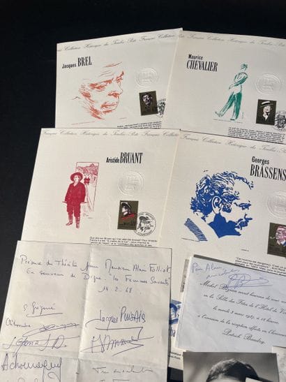 Collection d'autographes et photos dédicacées...