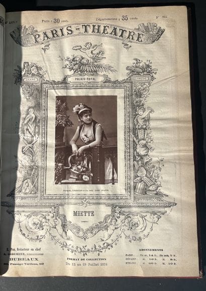 PHOTOGRAPHIE - PARIS-THEATRE. Paris-Théâtre...