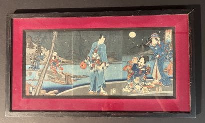 UTAGAWA KUNIYOSHI (1797–1861). Japanese woodblock...