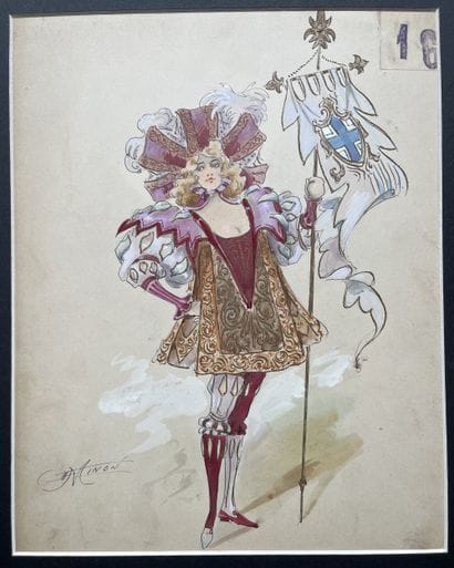 MINON. Alexandre Jean-Louis Jazet (1814–1897)...