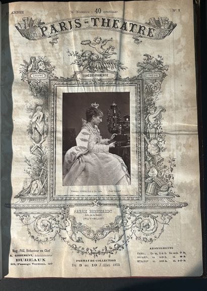 PHOTOGRAPHIE - PARIS-THEATRE. Paris-Théâtre...