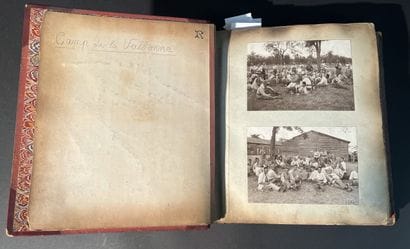 PHOTOGRAPHIE. Camp de Valbonne. Important...