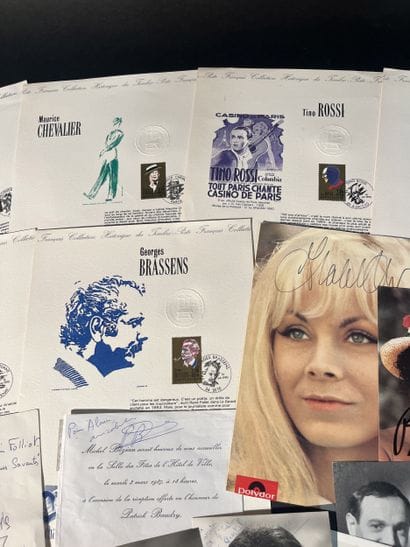 Collection d'autographes et photos dédicacées...