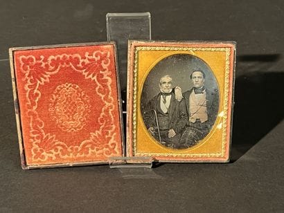 Daguerréotype vers 1840-1845. 