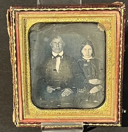 Daguerréotype vers 1840-1845. 